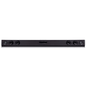 LG SJ3 - Barra de Sonido inalámbrica 2.1 (Potencia total 300 W, Subwoofer inalámbrico 200 W, Dolby Digital, DTS Digital Surround, Bluetooth 4.0 BLE, USB, Cable óptico, ASC, TV Sound Sync) Color Negro